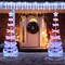 7 Feet Outdoor Spiral Christmas Tree For Party Xmas New Year Decoration